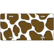Brown White Giraffe Metal Novelty License Plate 12" x 6" (LP)