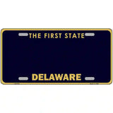 Delaware State Blank Novelty Metal License Plate 12" x 6" (LP)