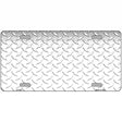 Diamond White Metal Novelty License Plate 12" x 6" (LP)