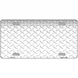 Diamond White Metal Novelty License Plate 12" x 6" (LP)