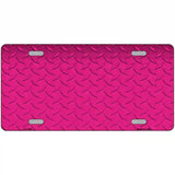 Diamond Pink Metal Novelty License Plate 12" x 6" (LP)