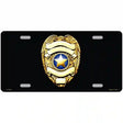 Police Badge Metal Novelty License Plate 12" x 6" (LP)