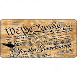We The People Metal Novelty License Plate 12" x 6" (LP)