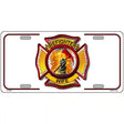 Firefighters Wife Metal Novelty License Plate 12" x 6" (LP)
