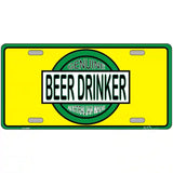 Beer Metal Novelty License Plate 12" x 6" (LP)