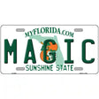 Magic Florida Novelty State Metal License Plate 12" x 6" (LP)