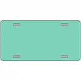 Mint Solid Metal Novelty License Plate 12" x 6" (LP)