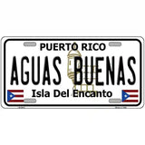 Aguas Buenas Puerto Rico Metal Novelty License Plate 12" x 6" (LP)