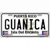 Guanica Puerto Rico Metal Novelty License Plate 12" x 6" (LP)