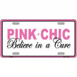 Pink Chic Metal Vanity License Plate Sign 12" x 6" (LP)