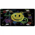 Smiley Metal Novelty License Plate 12" x 6" (LP)