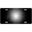 Black White Fade Scratched License Plate Metal Novelty 12" x 6" (LP)
