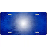 Blue White Fade Scratched License Plate Metal Novelty 12" x 6" (LP)