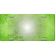 Lt Green White Fade Scratched License Plate Metal Novelty 12" x 6" (LP)