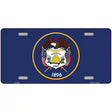 Utah State Flag Metal Novelty License Plate 12" x 6" (LP)