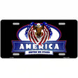 America United Metal Novelty License Plate 12" x 6" (LP)