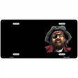 Pirate Offset Metal Novelty License Plate 12" x 6" (LP)