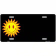 Sun Smiley Offset Metal Novelty License Plate 12" x 6" (LP)