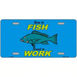 Born To Fish Metal Novelty License Plate 12" x 6" (LP)