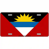 Antigua & Barbuda Flag Metal Novelty License Plate 12" x 6" (LP)