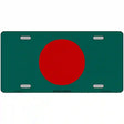 Bangladesh Flag Metal Novelty License Plate 12" x 6" (LP)