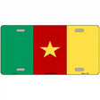Cameroon Flag Metal Novelty License Plate 12" x 6" (LP)