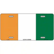 Cote D Ivoire Flag Metal Novelty License Plate 12" x 6" (LP)