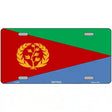 Eritrea Flag Metal Novelty License Plate 12" x 6" (LP)