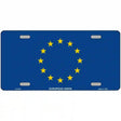 European Union Flag Metal Novelty License Plate 12" x 6" (LP)