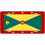 Grenada Flag Metal Novelty License Plate 12" x 6" (LP)