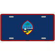 Guam Flag Novelty Metal License Plate Tag 12" x 6" (LP)