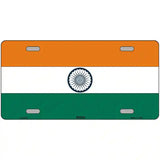 India Flag Metal Novelty License Plate 12" x 6" (LP)