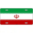 Iran Flag Metal Novelty License Plate 12" x 6" (LP)