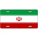 Iran Flag Metal Novelty License Plate 12" x 6" (LP)