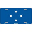 Micronesia Flag Metal Novelty License Plate 12" x 6" (LP)