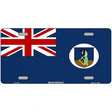 Montserrat Flag Metal Novelty License Plate 12" x 6" (LP)