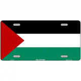Palestine Flag Metal Novelty License Plate 12" x 6" (LP)