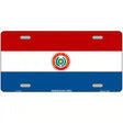 Paraguay-OBV Flag Metal Novelty License Plate 12" x 6" (LP)