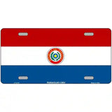 Paraguay-OBV Flag Metal Novelty License Plate 12" x 6" (LP)