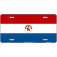 Paraguay-REV Flag Metal Novelty License Plate 12" x 6" (LP)