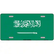 Saudi Arabia Flag Metal Novelty License Plate 12" x 6" (LP)