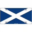 Scotland Flag Metal Novelty License Plate 12" x 6" (LP)