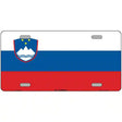 Slovenia Flag Metal Novelty License Plate 12" x 6" (LP)