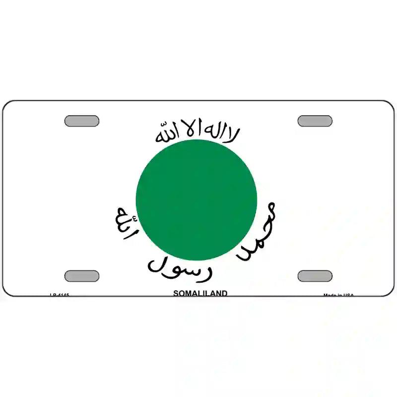 Somaliland Flag Metal Novelty License Plate 12" x 6" (LP)