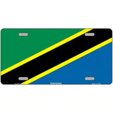 Tanzania Flag Metal Novelty License Plate 12" x 6" (LP)