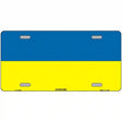 Ukraine Flag Metal Novelty License Plate 12" x 6" (LP)