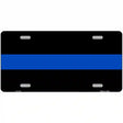 Thin Blue Line Police Metal Novelty License Plate 12" x 6" (LP)