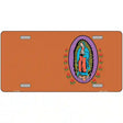 Virgin Mary Copper Metal Novelty License Plate 12" x 6" (LP)