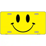 Happy Face Metal Novelty License Plate 12" x 6" (LP)