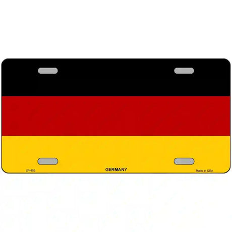 Germany Flag Metal Novelty License Plate 12" x 6" (LP)